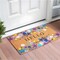 Edge Collections - 24" X 36" - Multicolor - Durable Floral Welcome Doormat for Outdoor Use - 1 Piece